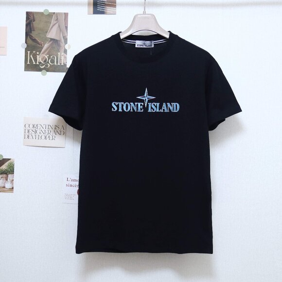 Stone Island lettering logo print short sleeves Size XL - Picture 1 of 6